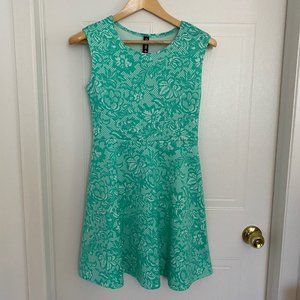 Colori - Green dress - A Line